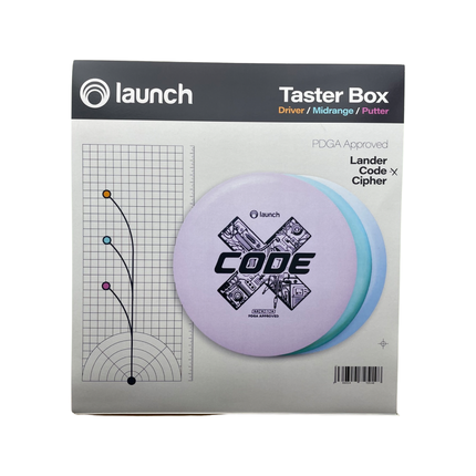 Launch 3 Disc Taster Box