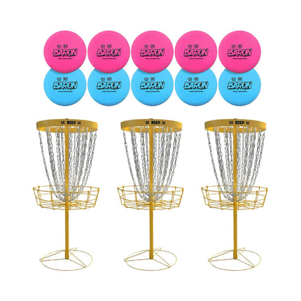 DGUK Keep 3 Baskets + 10 Putters