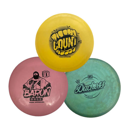 DGUK 3 Disc Starter Set - Ace Disc Golf