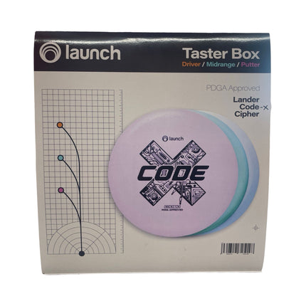 Launch 3 Disc Taster Box - Ace Disc Golf